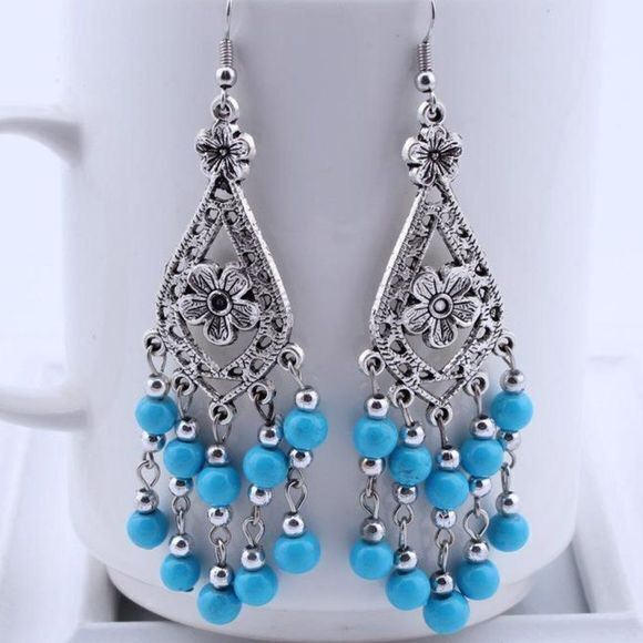 Bohemian dangle drop chandelier earrings​ - Picture 1 of 1